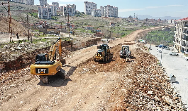 Malatya'da Beydağı ve Yamaç Mahalleleri modern yolla buluşuyor