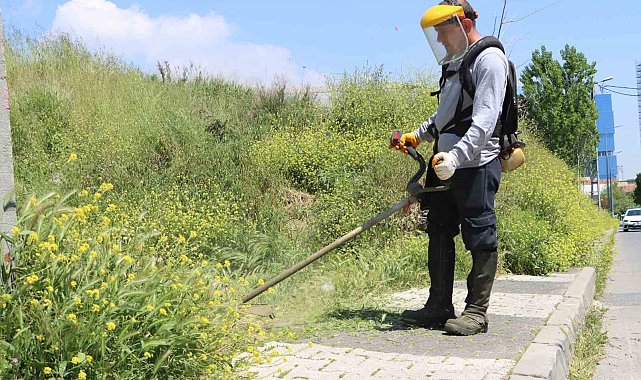 Maltepe'de çevre düzenleme çalışmaları sürüyor