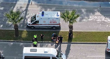 Manavgat'ta motosikletler çarpıştı: 2 yaralı