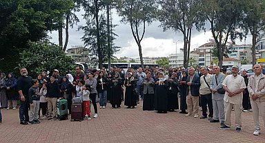 Manavgatlı hacı adayları kutsal topraklara uğurlandı