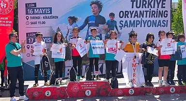Manisalı oryantiring sporcularından Türkiye Şampiyonasında büyük başarı