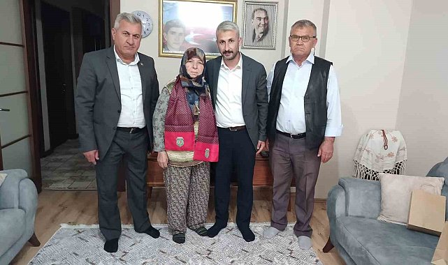 Manisalı şehit anneleri yalnız bırakılmadı