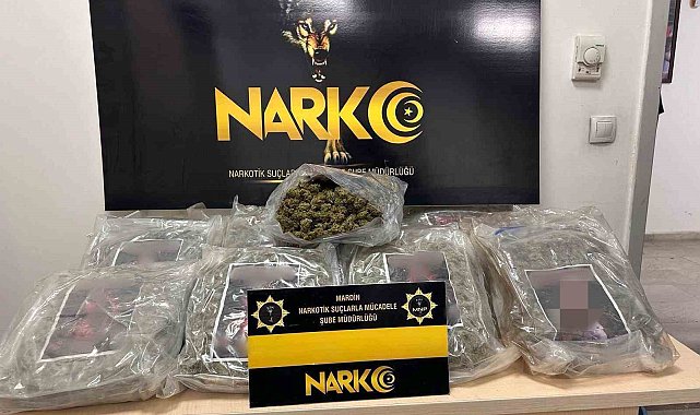 Mardin'de 10 kilo 900 gram uyuşturucu ele geçirildi