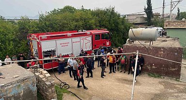 Mardin'de evde çıkan yangında 4 kişi dumandan etkilendi