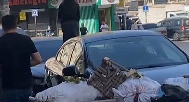 Mardin'de kadınların kavgası kamerada