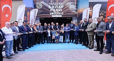 Mardin'de "3. Kitap Fuarı" kapılarını açtı