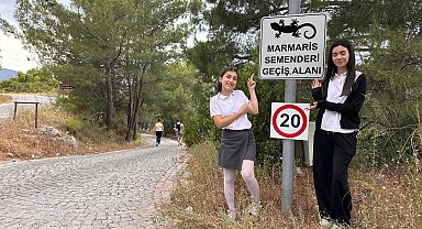 Marmaris Semenderine, öğrencilerden yakın koruma