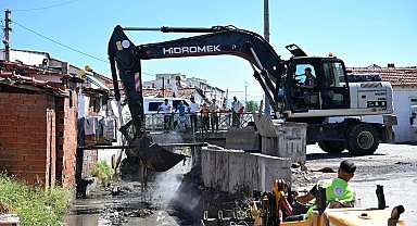 MASKİ'den Hacıishak'ta dere temizliği seferberliği