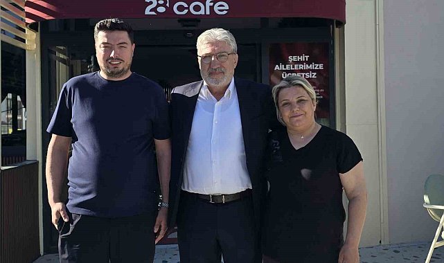 Merih Demiral kafe açtı, şehit ailelerine her şey ücretsiz oldu