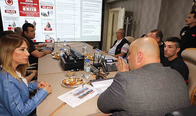 Mersin itfaiyesinin AKOM sistemi İspanyol heyeti etkiledi