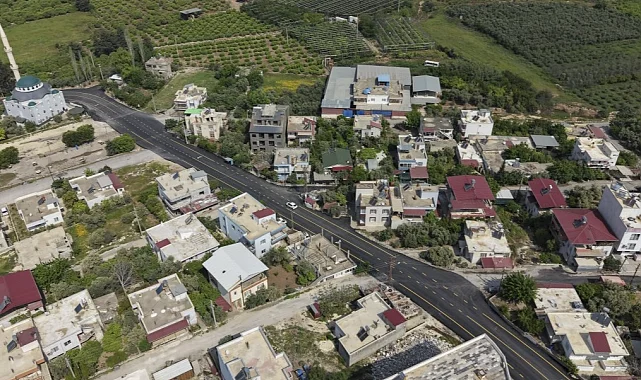 Mersin Silifke'de yollar yenilendi
