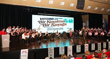 Mersin'de 'Bir Kuşaktan Bir Kuşağa' konseri coşkuya sahne oldu