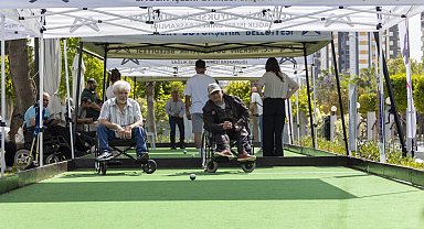 Mersin'de Engelsiz Bocce Turnuvası