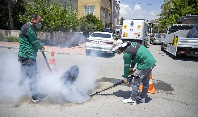 Mersin'de kurban kesim alanlarında hijyen çalışması