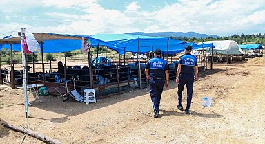 Mezitli'de Kurban Bayramı öncesi sıkı denetim
