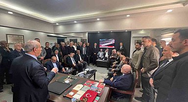 MHP Gaziantep'te yeni il başkanına ziyaret trafiği
