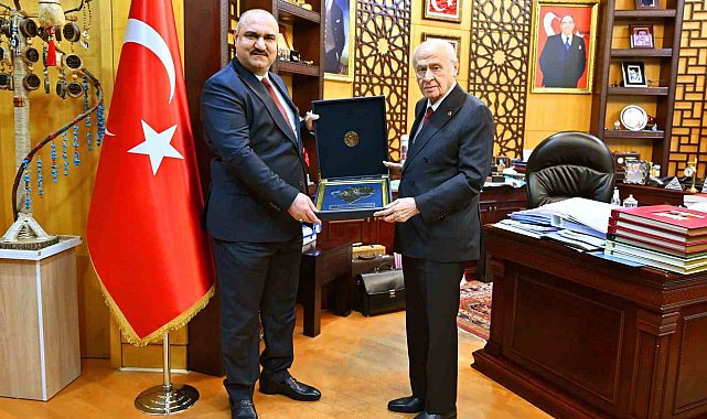 MHP Lideri Bahçeli, Kerkük Valisi Ağa'yı kabul etti