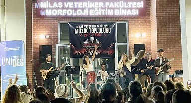 Milas Veterinerlik Fakültesi, müzik ve dayanışma şenliğine ev sahipliği yaptı