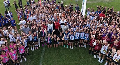 Mini voleybol şenliği coşkuyla gerçekleştirildi
