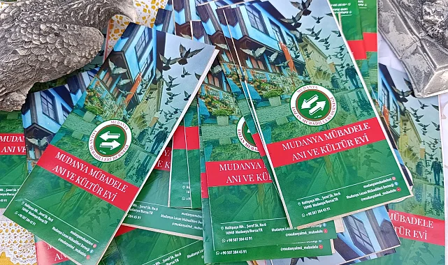 Mudanya'da mübadele mirası broşürle tanıtıldı