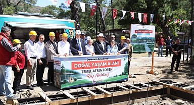 Muğla Dalaman'da Doğal Yaşam Alanı temeli atıldı