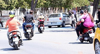 Muğla'da 4 kişiden birisi motosiklet sahibi