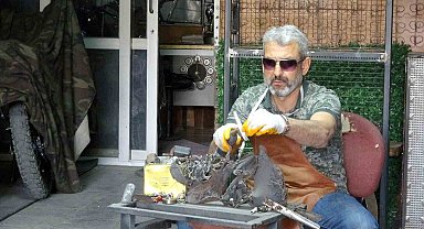 Muğla'da atıklardan sanat doğuyor