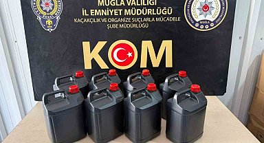 Muğla'da bayram tatili öncesi sahte alkol operasyonu
