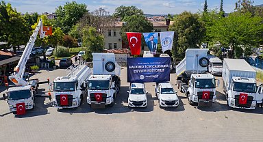 Muğla'da Milas Belediyesi araç filosunu güçlendiriyor