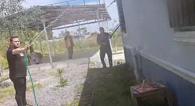 Müstakil evdeki yangını vatandaşlar ve itfaiye söndürdü
