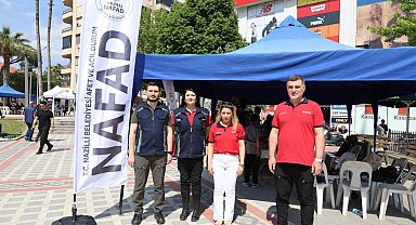 NAFAD standına vatandaşlar ilgi gösterdi