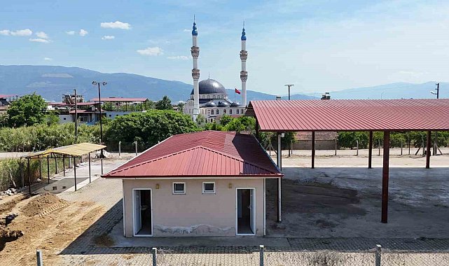 Nazilli Belediyesi'nden Güzelköy'de yenileme çalışması