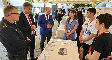 Nazilli'de İmam Hatip Lisesi bilim fuarı düzenledi