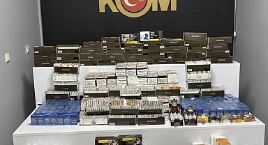 Niğde'de kaçak tütün operasyonu: 9 şüpheli yakalandı