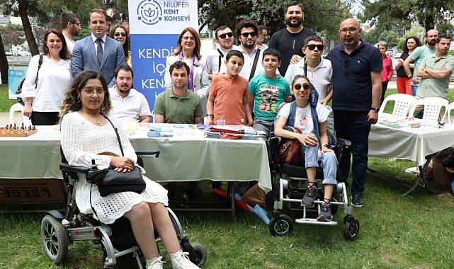 Nilüfer'de engeller sevgi ile aşılıyor