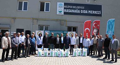 Nilüfer'de üreticiye büyük destek
