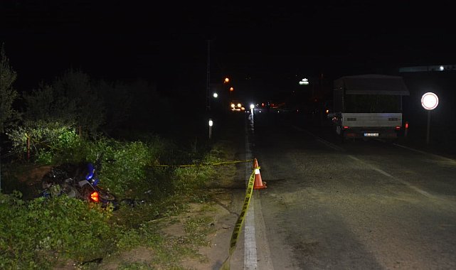 Ödemiş'te 1 kişinin öldüğü kazayla ilgili kamyonet sürücüsü tutuklandı