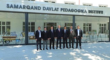 ODÜ Rektörü Baş'a Özbekistan'dan 'Fahri Profesörlük' ünvanı