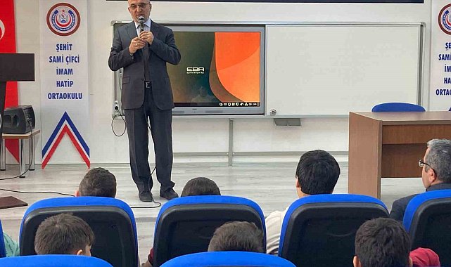 Okullarda değerler eğitimi devam ediyor