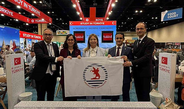 OMÜ akademi dünyası ile ABD'de buluşuyor: NAFSA 2026 heyecanı başladı