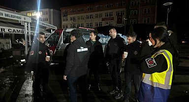 OMÜ Arama-Kurtarma ekibi sel bölgesinde görev aldı