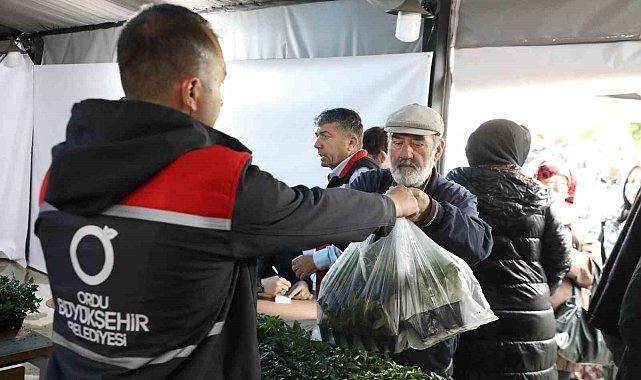 Ordu Büyükşehir, 7 yılda 5 milyona yakın fide dağıttı