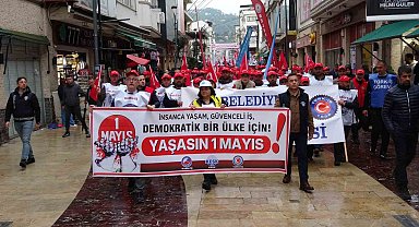 Ordu'da 1 Mayıs etkinliği