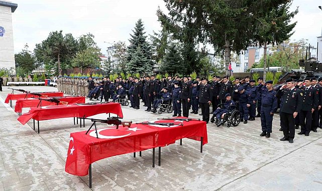 Ordu'da engelli bireyler temsili asker oldu