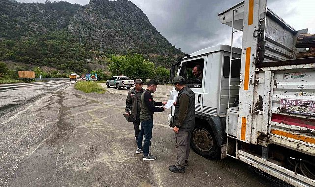 Ormanın korunması için mobil kontrol başlatıldı