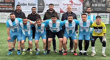 Ortadoğu Gazeteciler Cemiyeti ilk galibiyetini 6 golle aldı