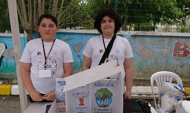 Ortaokul öğrencilerinden yapay zekâ destekli akıllı geri dönüşüm sistemi