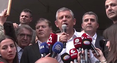 Özgür Özel: CHP sokakta, meydanda, yoldadır... Geri gelmek üzere çıkıyorum!