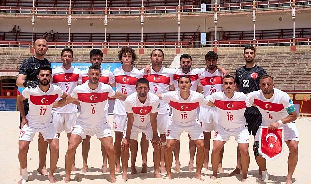 Plaj Futbolu Milli Takımı, Avrupa A Ligi'ni Çekya galibiyetiyle tamamladı