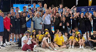 Plaj Voleybolu heyecanı Aydın'da yaşandı